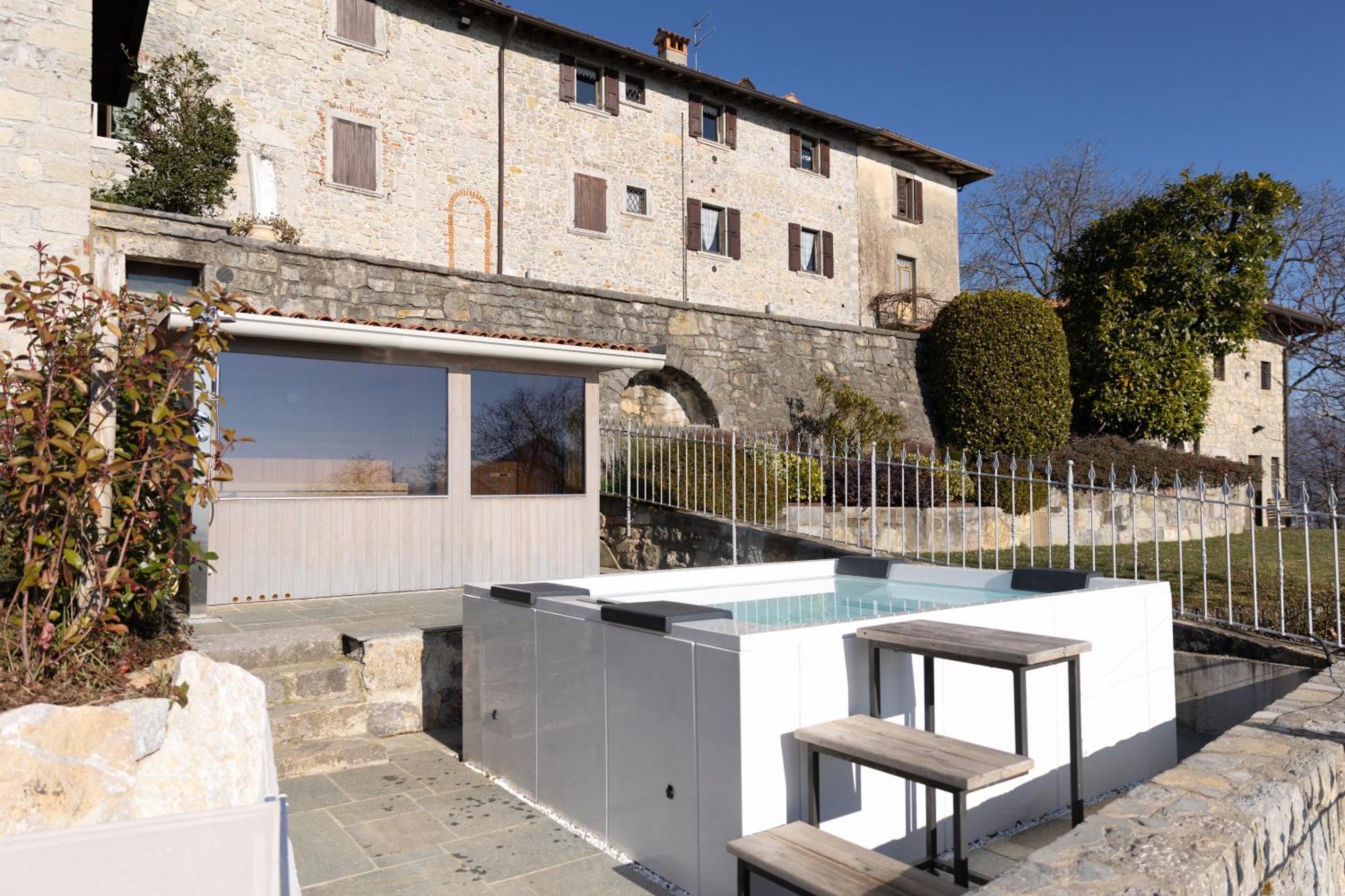 Roncola Ca' Baetti L'Antico Borgo Bed & Breakfast エクステリア 写真