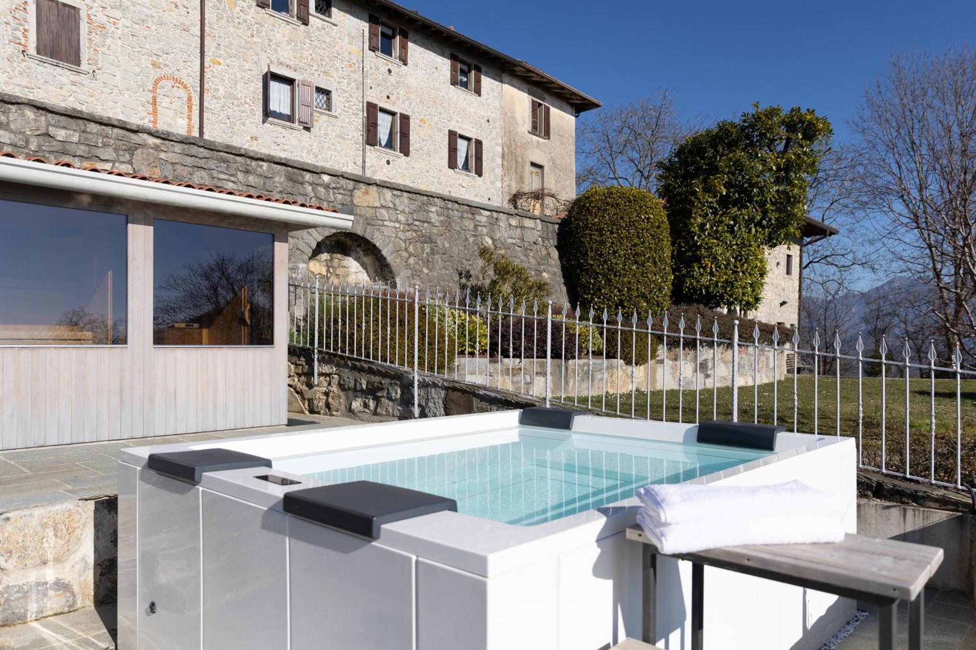 Roncola Ca' Baetti L'Antico Borgo Bed & Breakfast エクステリア 写真