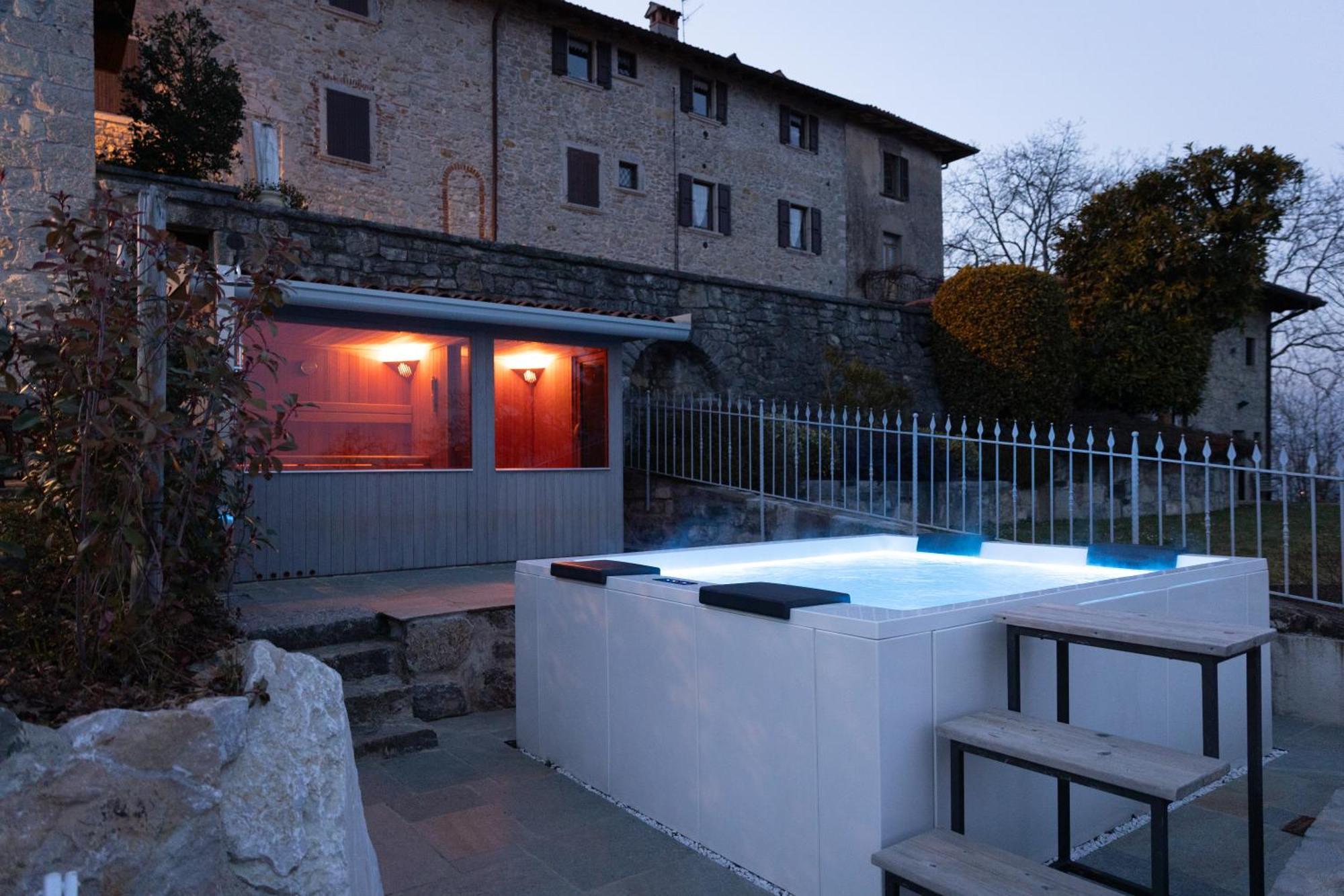 Roncola Ca' Baetti L'Antico Borgo Bed & Breakfast エクステリア 写真